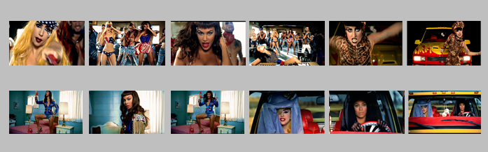 Lady Gaga und Beyonce